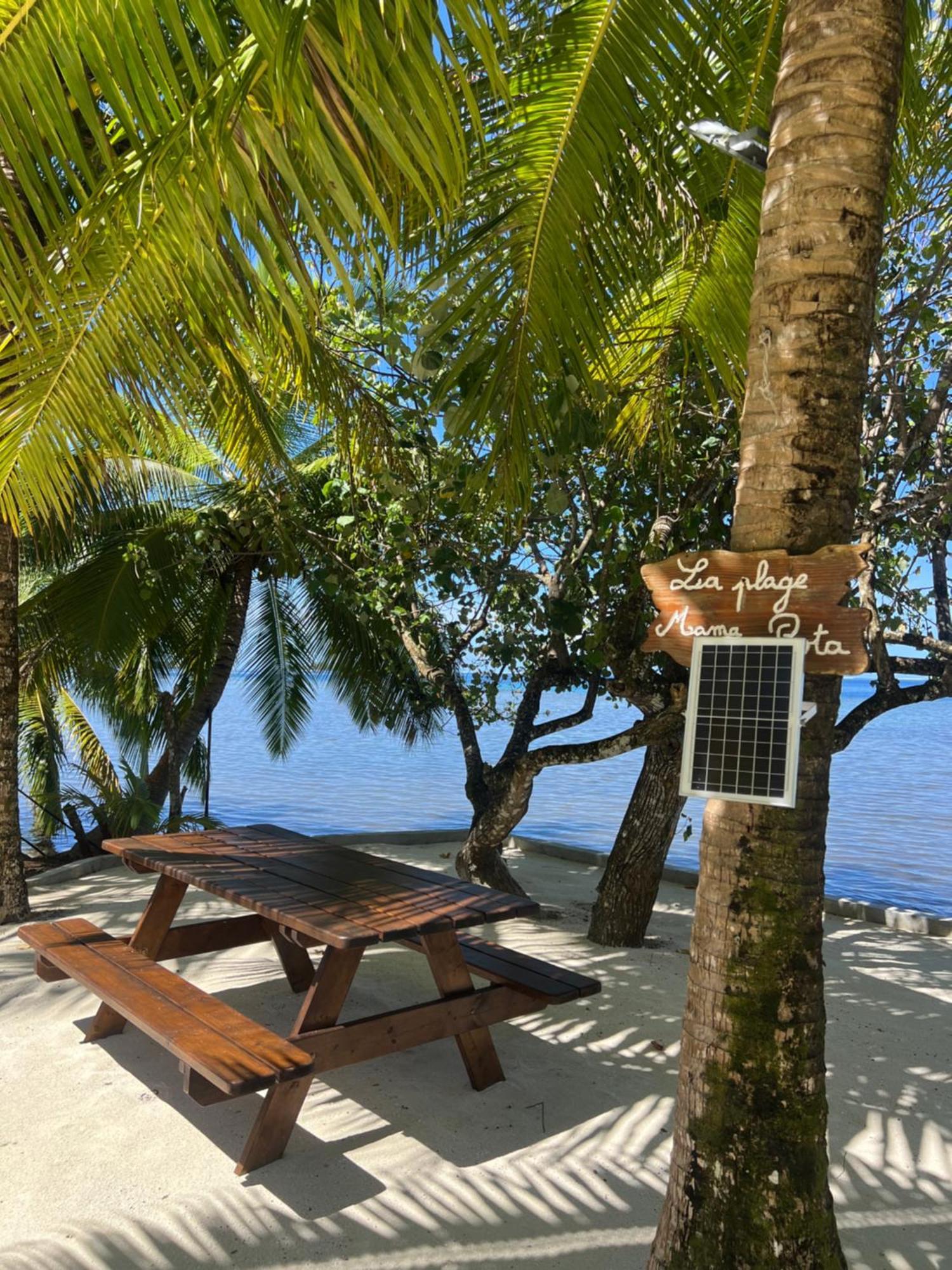 Fare Mama Rota - Au Bord De L'Ocean Villa Taputapuapea Exterior foto